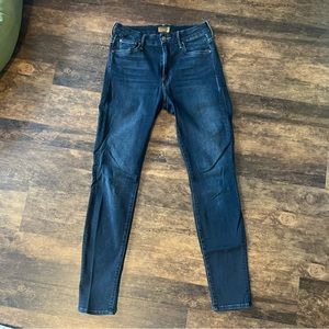 MOTHER denim high rise skinny Jean